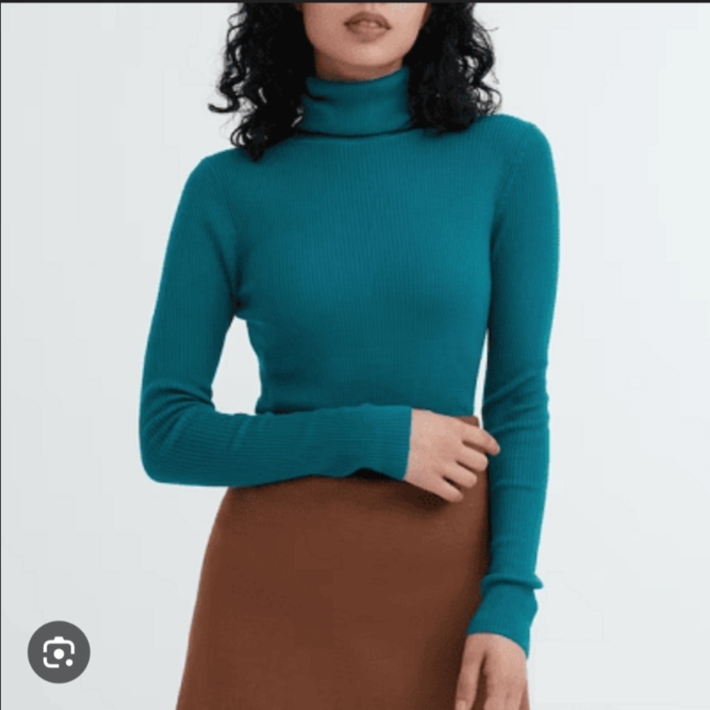 Uniqlo- Merino Wool Turtleneck Sweater- XXL NWT!